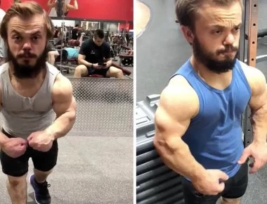 O «νάνος» bodybuilder που τρέλανε το ίντερνετ (βίντεο)